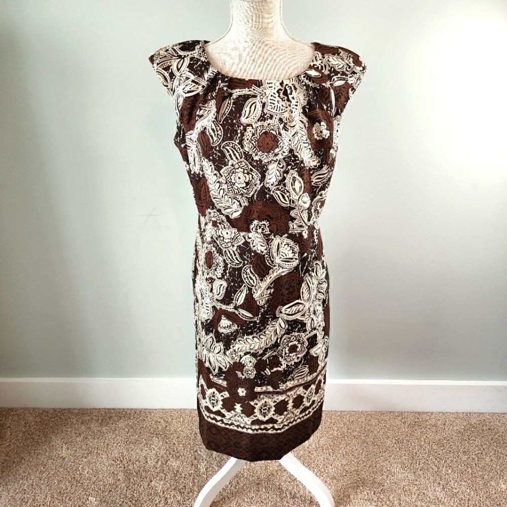 ADRIENNE VITTADINI WOMEN'S SLEEVELESS SHEATH DRESS SIZE 8